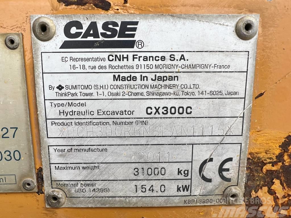 CASE CX300C - Dutch Machine / CE + EPA Atık taşıma araçları