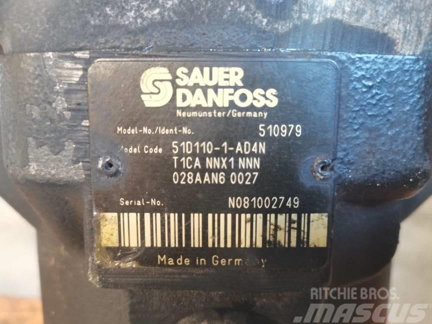 Sauer Danfoss 51D110-1-AD4N-T1CA NNX 1 NNN} drive Motorlar