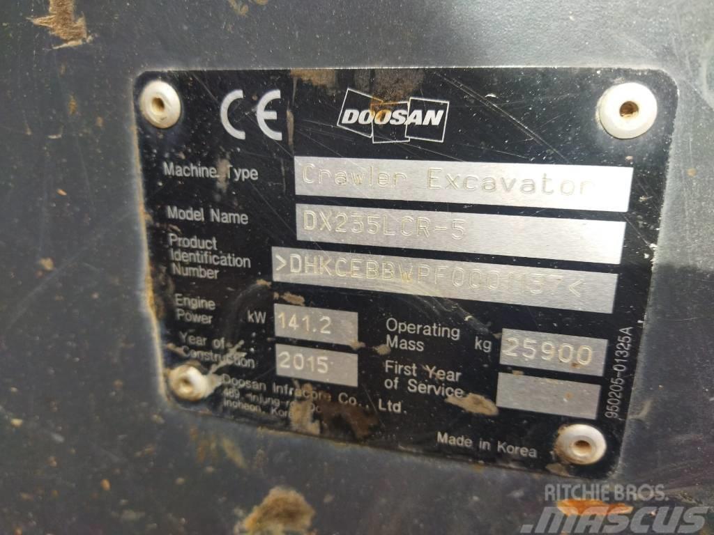 Doosan DX 235 LCR Paletli ekskavatörler