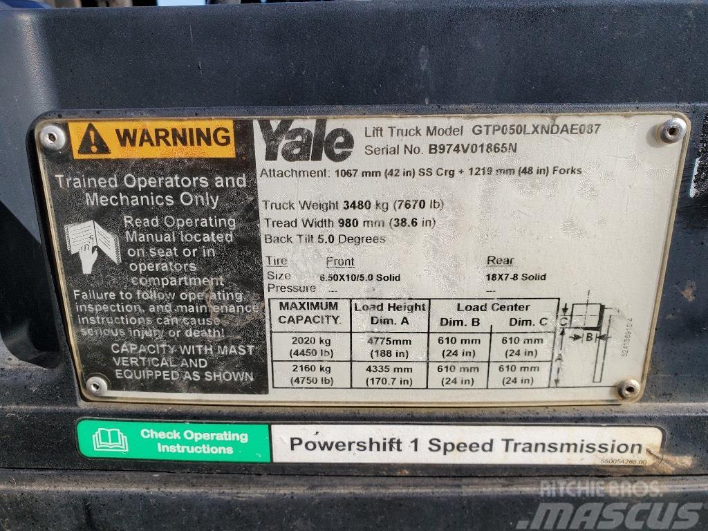 Yale GTP050 Diger