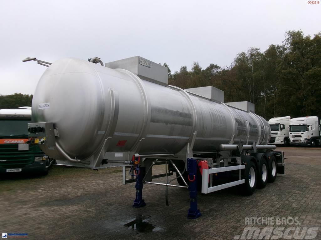  Parcisa Chemical tank inox L4BH 21.2 m3 / 1 comp + Tanker yari çekiciler