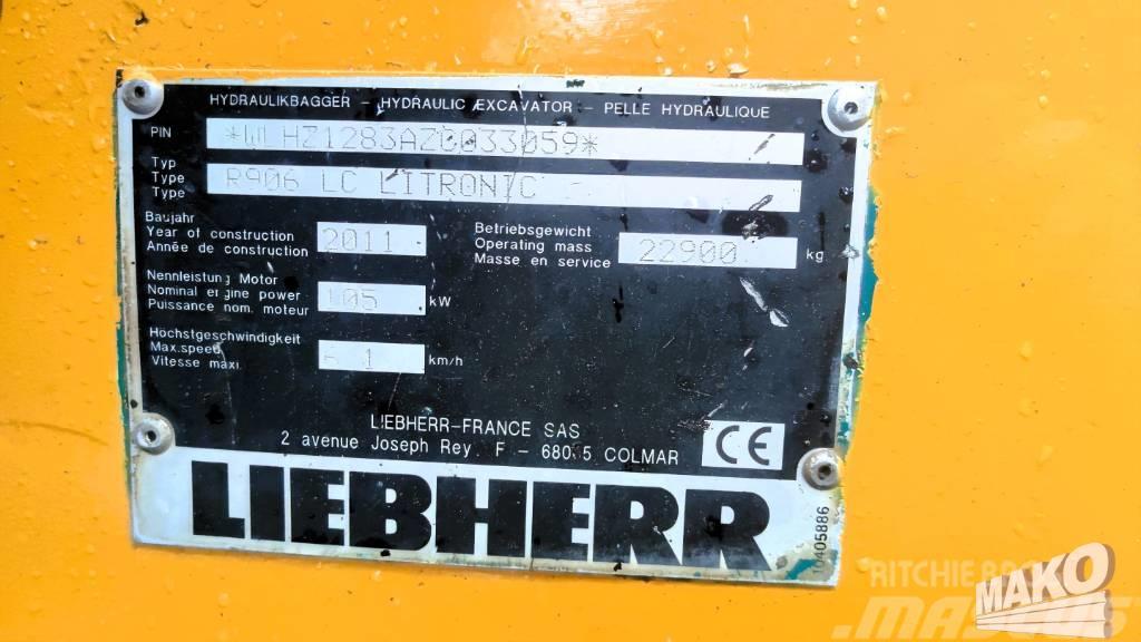 Liebherr R 906 LC Paletli ekskavatörler