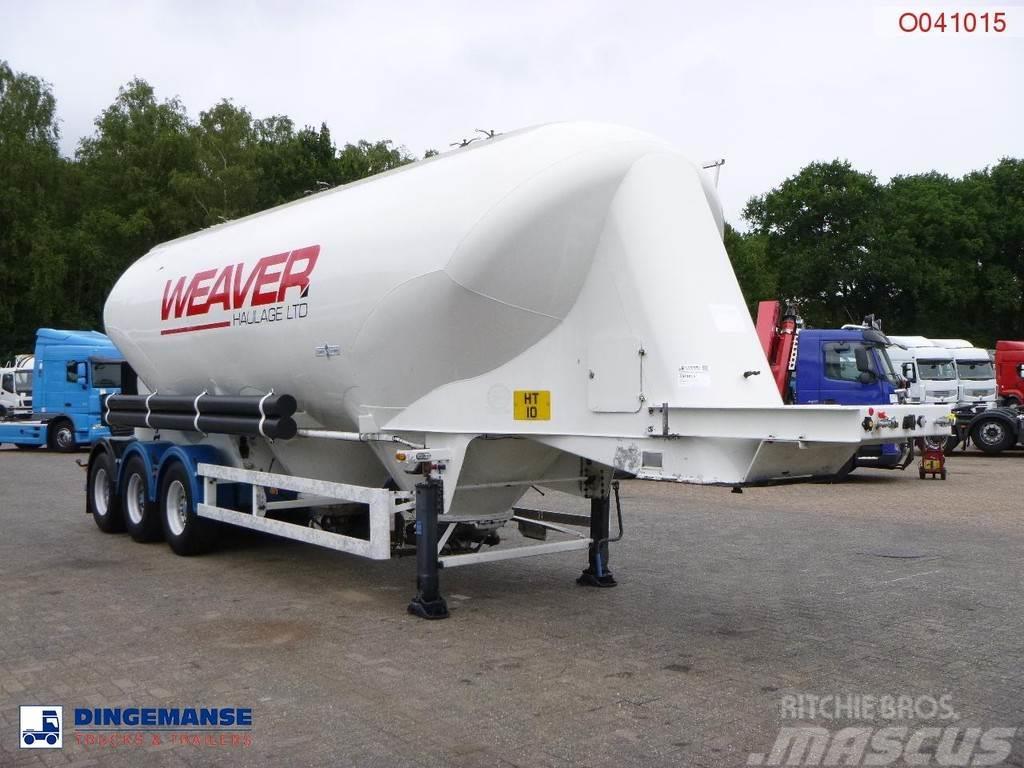 Spitzer Powder tank alu 43 m3 / 1 comp Tanker yari çekiciler