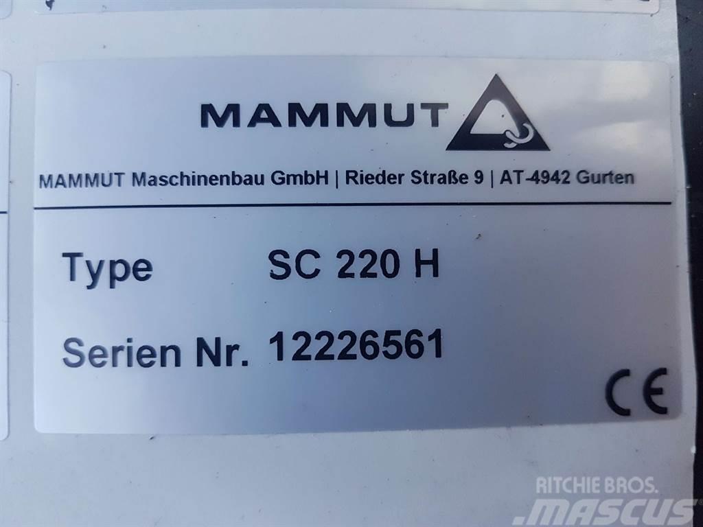 Mammut SC220H - Silage cutter/Silageschneider/Kuilhapper Hayvan besleyiciler