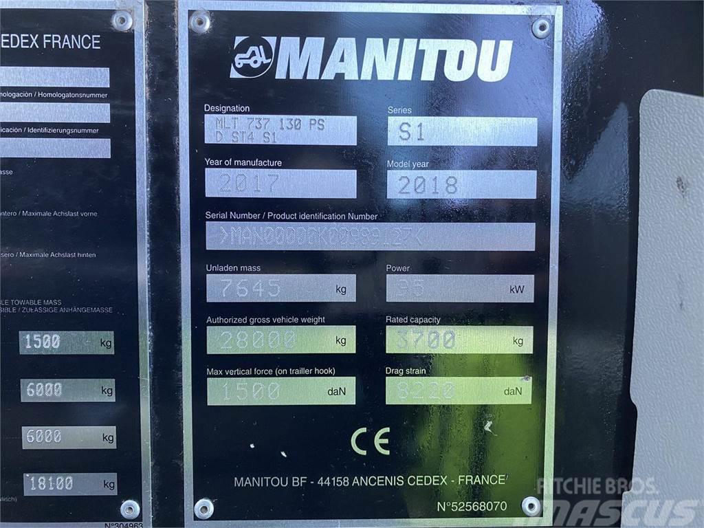 Manitou MLT737-130PS+ ELITE Tarimsal teleskopik yükleyiciler