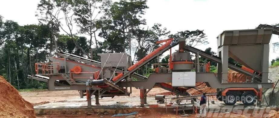 Constmach Mobile VSI Crushing Plant | Sand Making Machine Gezer kırıcılar