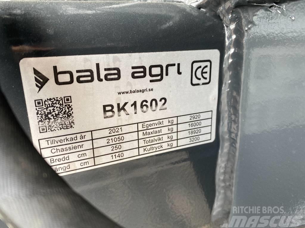Bala Agri BK1602 Balya römorklari