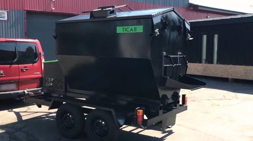 Ticab ASPHALT HOT BOX HB 2 / Termos asfaltowy HB-2 Asfalt tankerleri