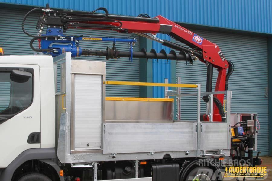 Auger Torque Poling Truck Auger – 7000TC with Rope Wind Hitch Diger parçalar