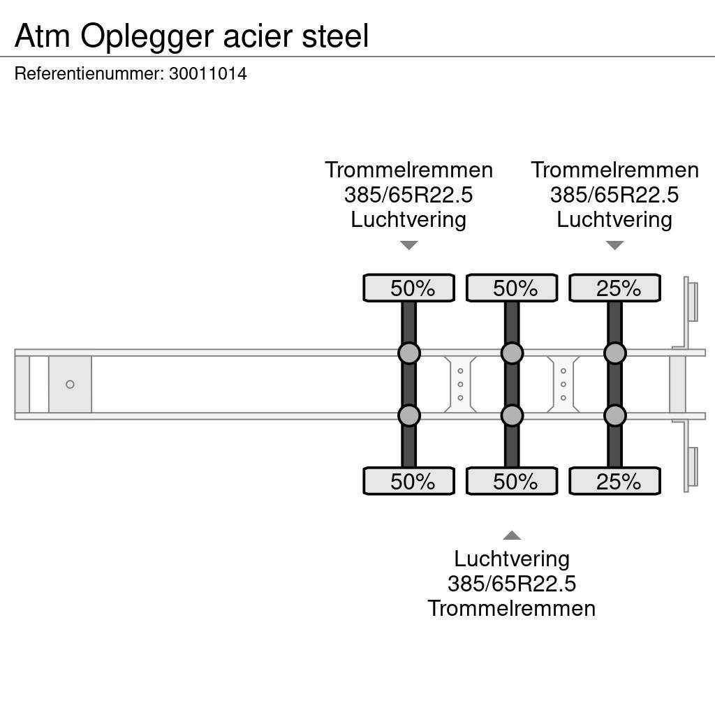 ATM Oplegger acier steel Damperli çekiciler
