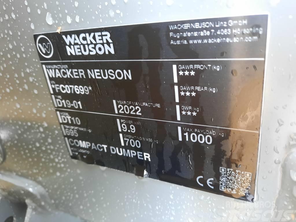 Wacker Neuson DT 10 Paletli damperler