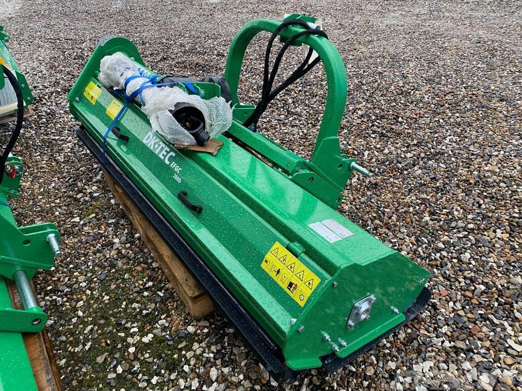 Dk-Tec 200 cm slagleklipper Mobil çim biçme makineleri