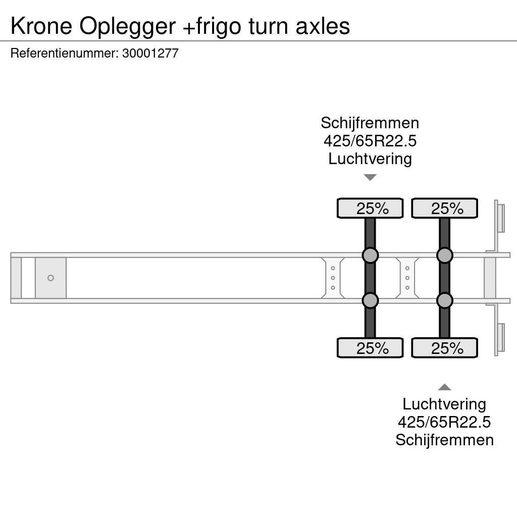 Krone Oplegger +frigo turn axles Frigofrik çekiciler
