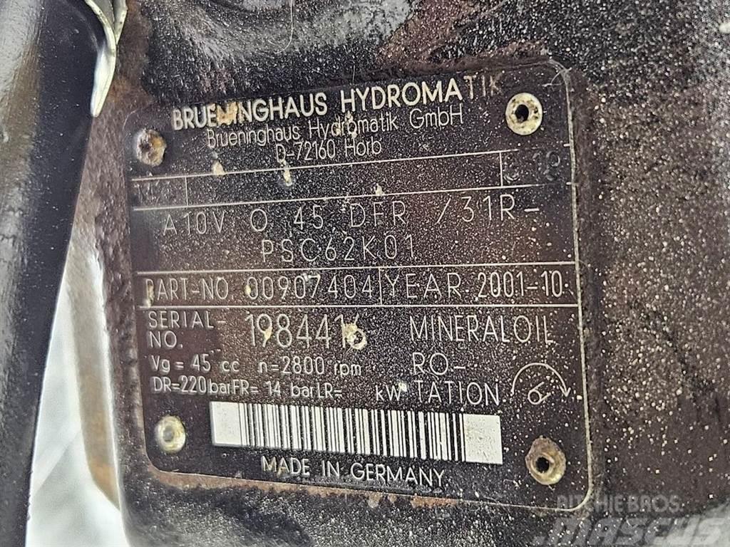 Brueninghaus Hydromatik A10VO45DFR/31R-Load sensing pump Hidrolik
