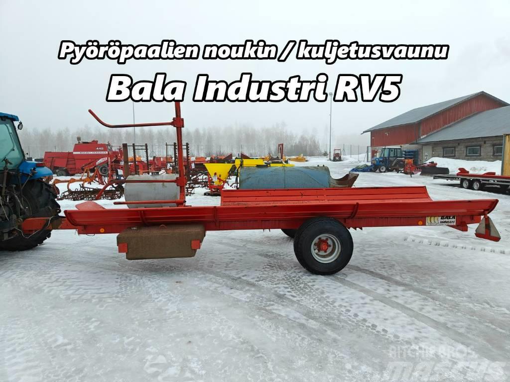 Bala Industri RV5 paalivaunu - VIDEO Balya römorklari