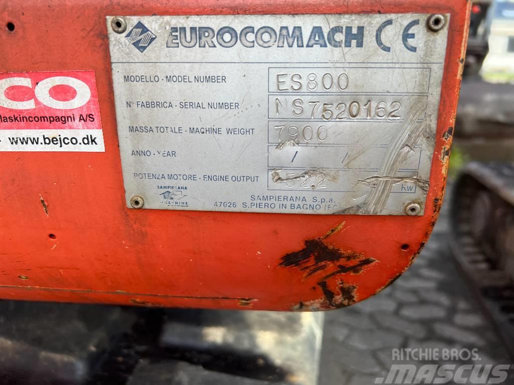 Eurocomach es800 Midi ekskavatörler 7 - 12 t