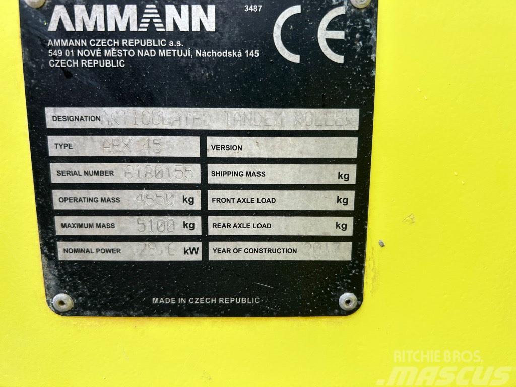 Ammann ARX45 ( 1400MM Wide Drum ) Zemin sıkıştırma makineleri