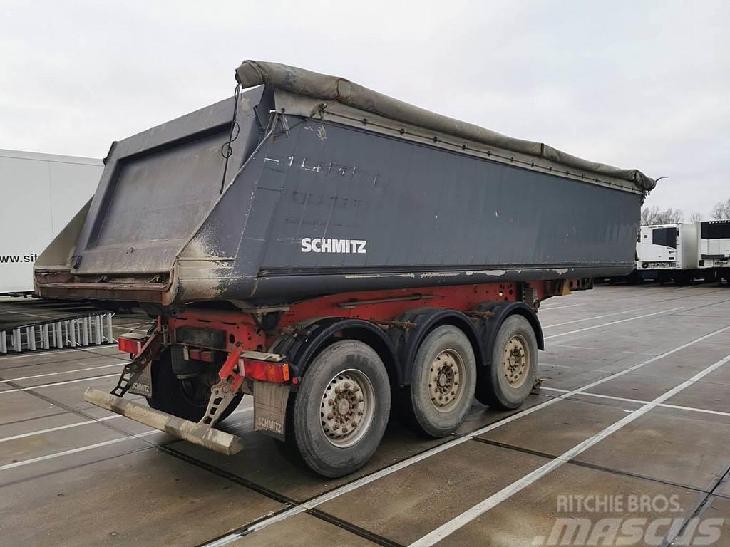 Schmitz Cargobull SKI 24-7.2 24 m3 alu saf disc Damperli çekiciler