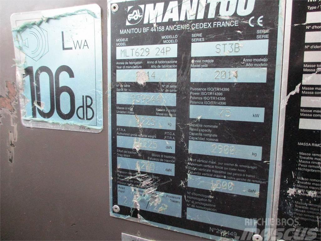 Manitou MLT629-24 PREMIUM Tarimsal teleskopik yükleyiciler