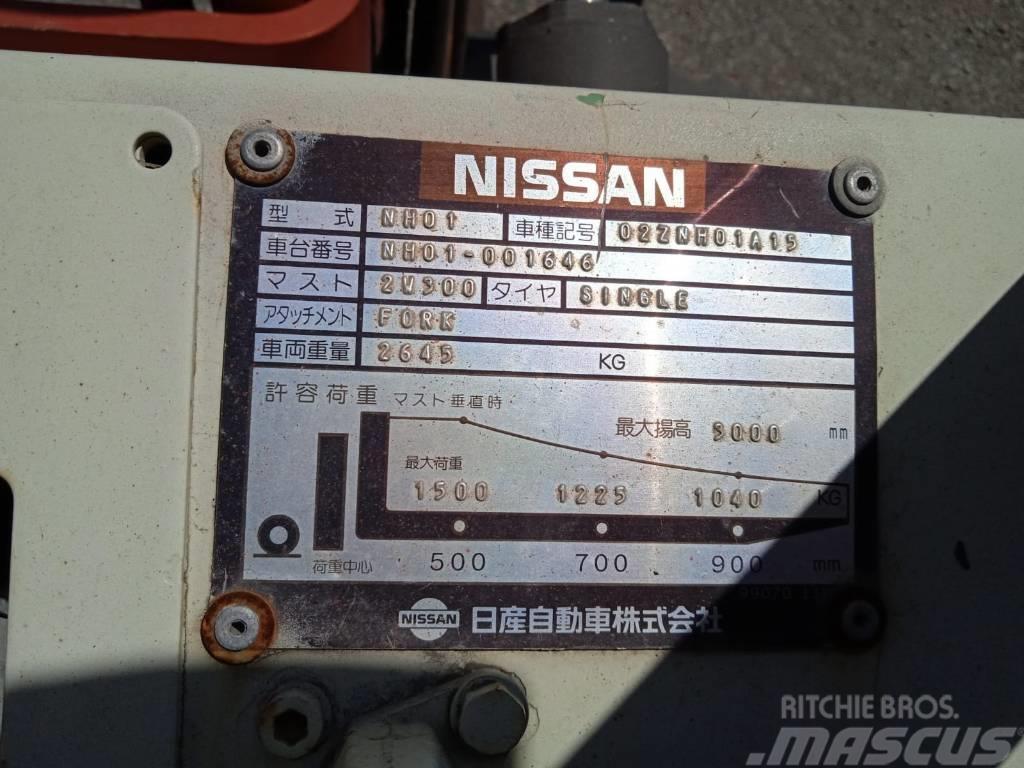 Nissan 02ZNH01A15 LPG'li forkliftler