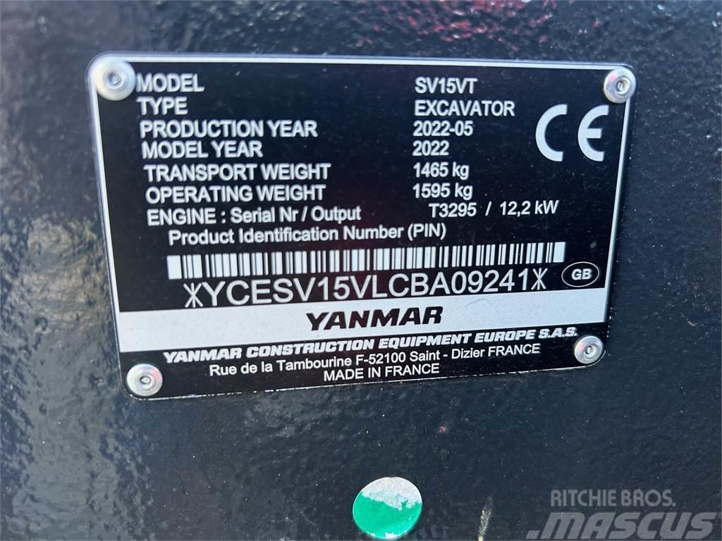 Yanmar SV15VT Midi ekskavatörler 7 - 12 t