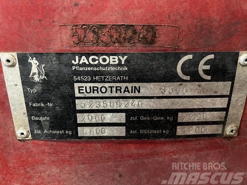 Jacoby EuroTrain 3500 27mtr. Çekilir pülverizatörler