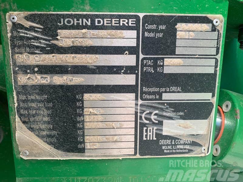 John Deere M732 Çekilir pülverizatörler