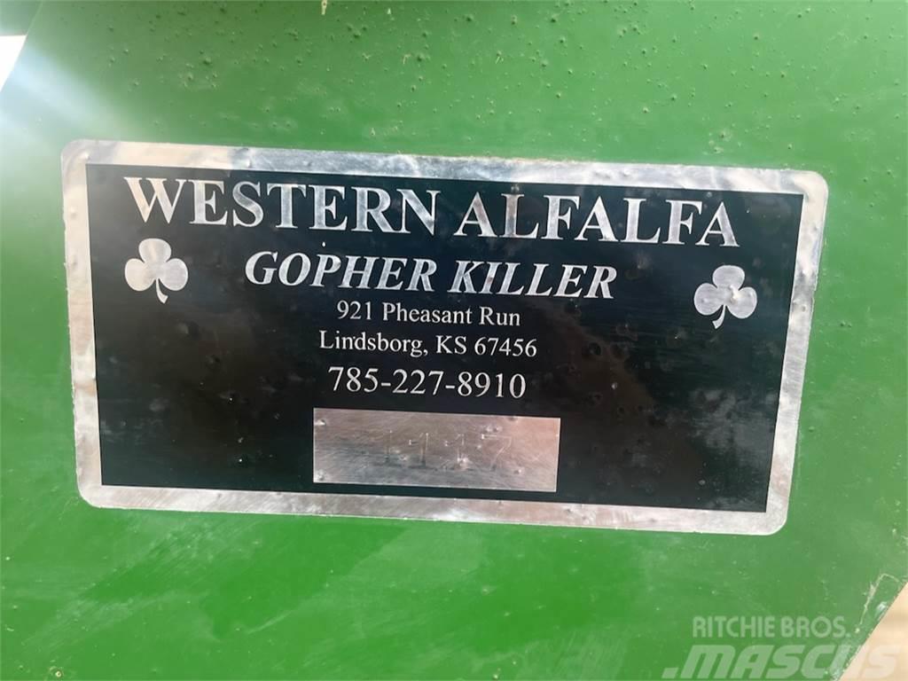 Western Alfalfa Gopher Killer Tas toplama makinasi