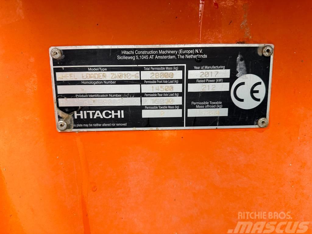 Hitachi ZW  310-6 Wagge Tekerlekli yükleyiciler