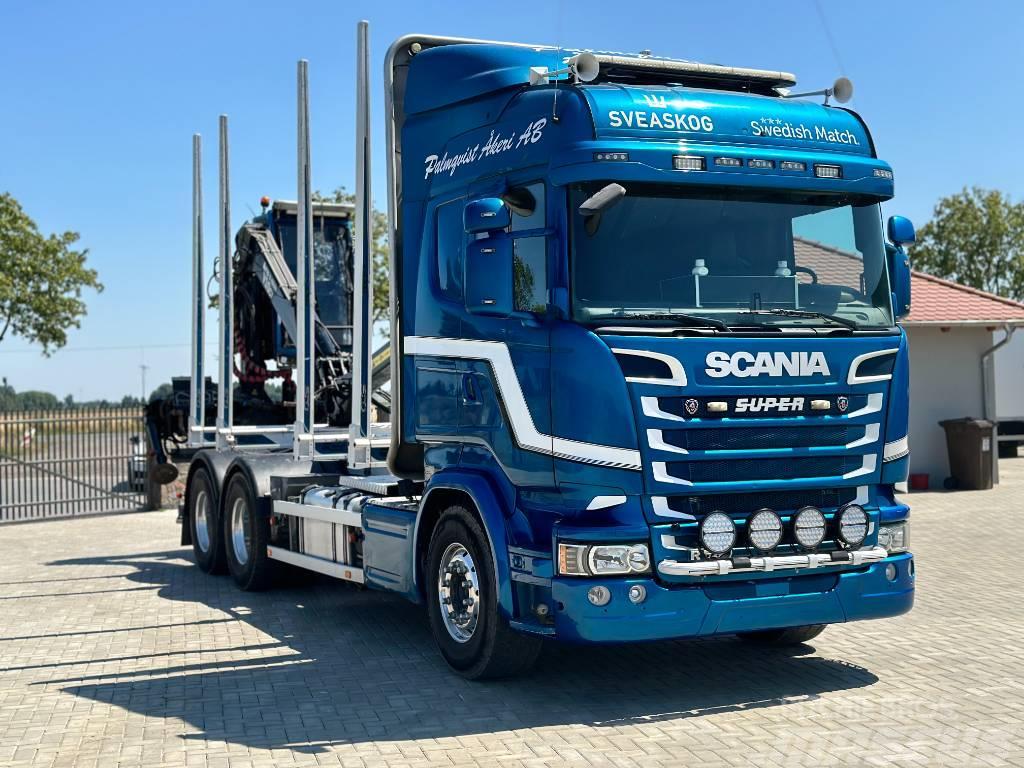 Scania R580 Tomruk kamyonlari