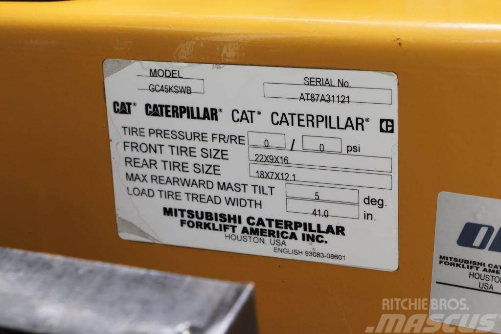 CAT GC45K-SWB LPG'li forkliftler