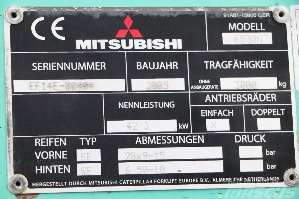 Mitsubishi FD30N Dizel forkliftler