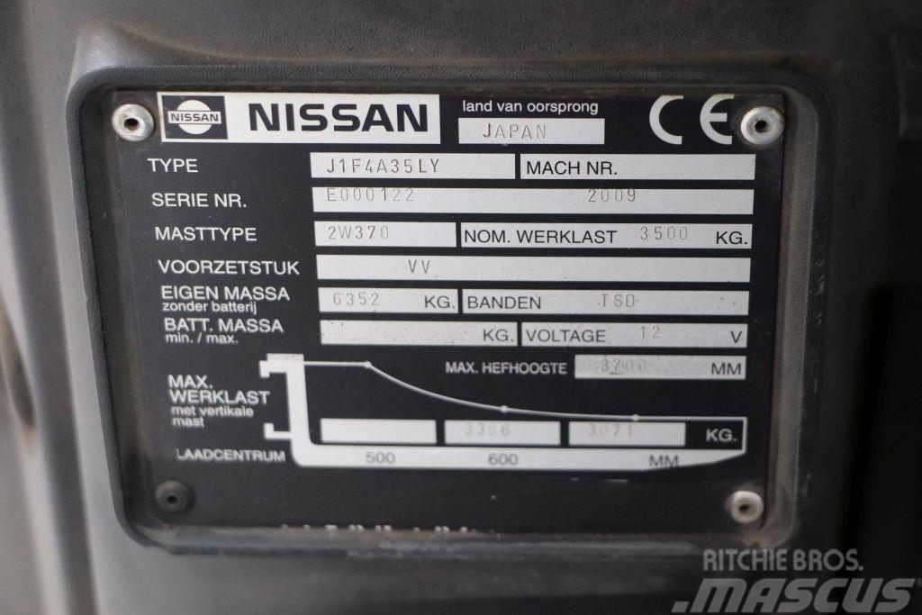 Nissan J1F4A35LY LPG'li forkliftler
