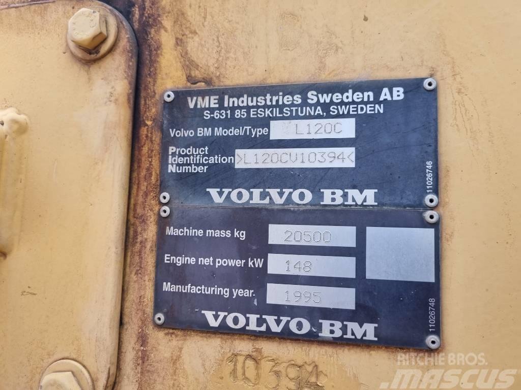 Volvo BM L120C Tekerlekli yükleyiciler