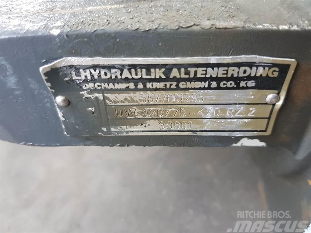 Fuchs MHL320-5577661295-Outrigger cylinder/Zylinder Hidrolik