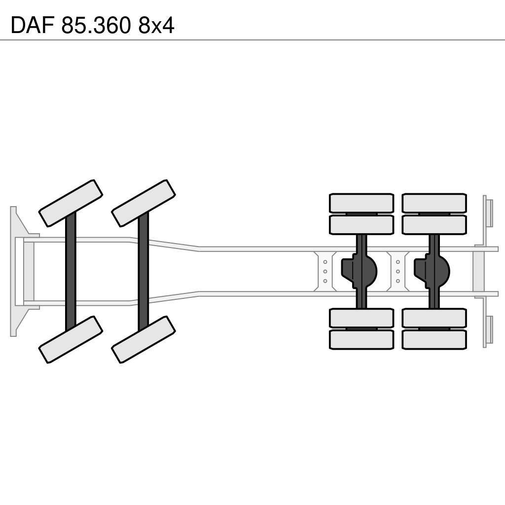 DAF 85.360 8x4 Transmikserler