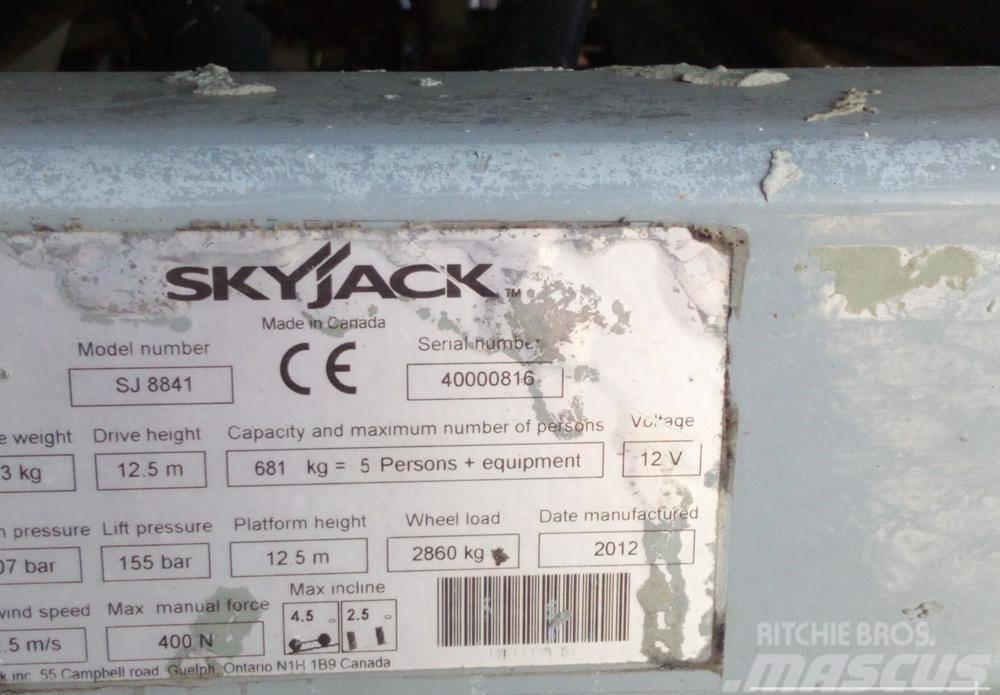 SkyJack SJ 8841 RT 4x4 ollós emelő 14.3M! Makasli platformlar