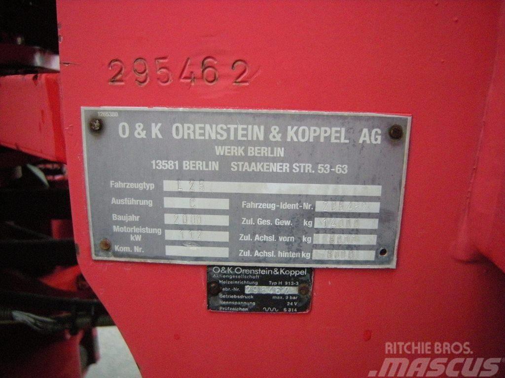 O&K L 25 C Tekerlekli yükleyiciler