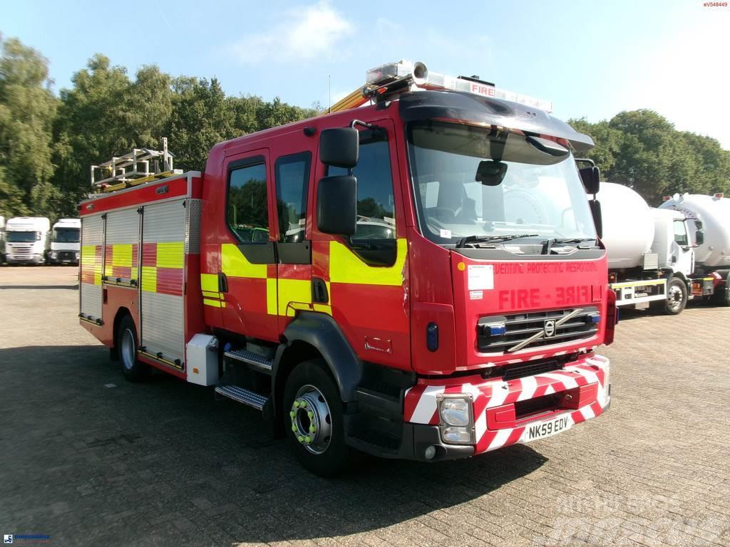 Volvo FL280 4X2 RHD crewcab fire engine + pump & waterta Itfaiye araçlari