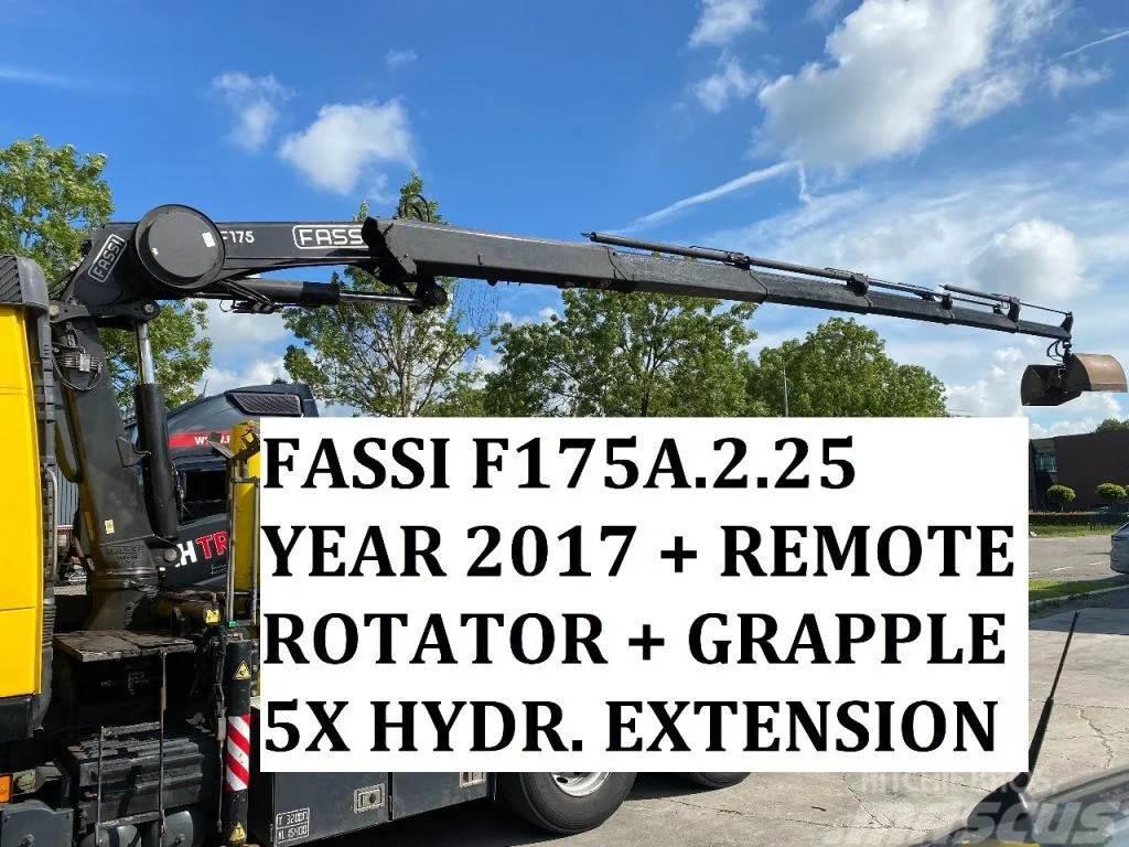 Fassi F175A.2.25 + REMOTE + ROTATOR + GRAPPLE F175A.2.25 Yükleme vinçleri