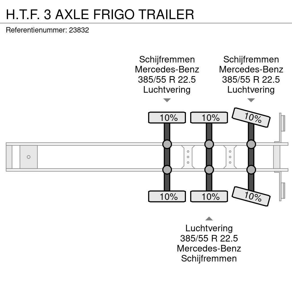  H.T.F. 3 AXLE FRIGO TRAILER Frigofrik çekiciler