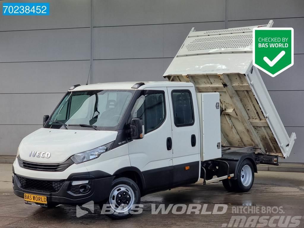 Iveco Daily 35C12 Kipper Dubbel Cabine Euro6 3500kg trek Damperli kamyonetler