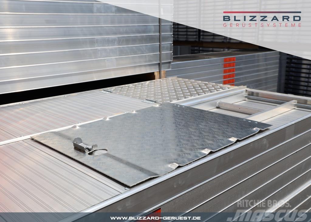 Blizzard S70 245 m² Stahlgerüst neu Vollalubeläge + Durchst Iskele ekipmanlari
