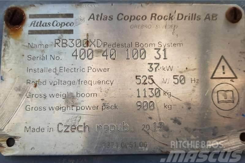 Atlas Copco Rock Breaker Boom Diger kamyonlar