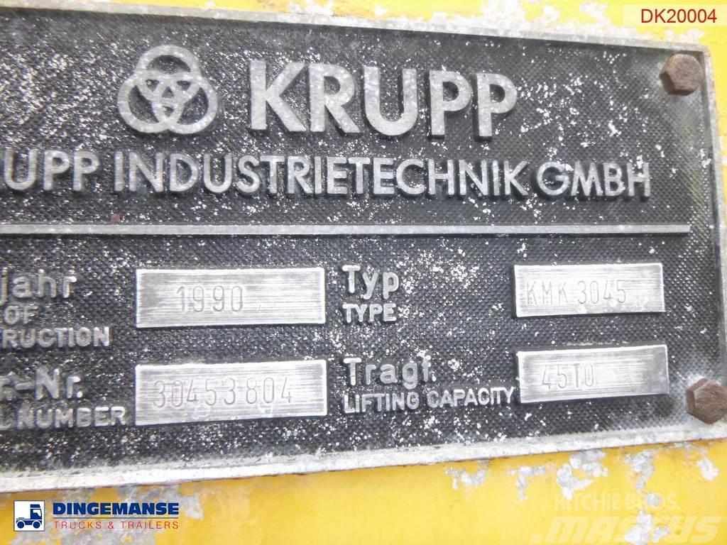 Krupp KMK 3045 6x4 All-terrain crane 45 t Diger vinçler