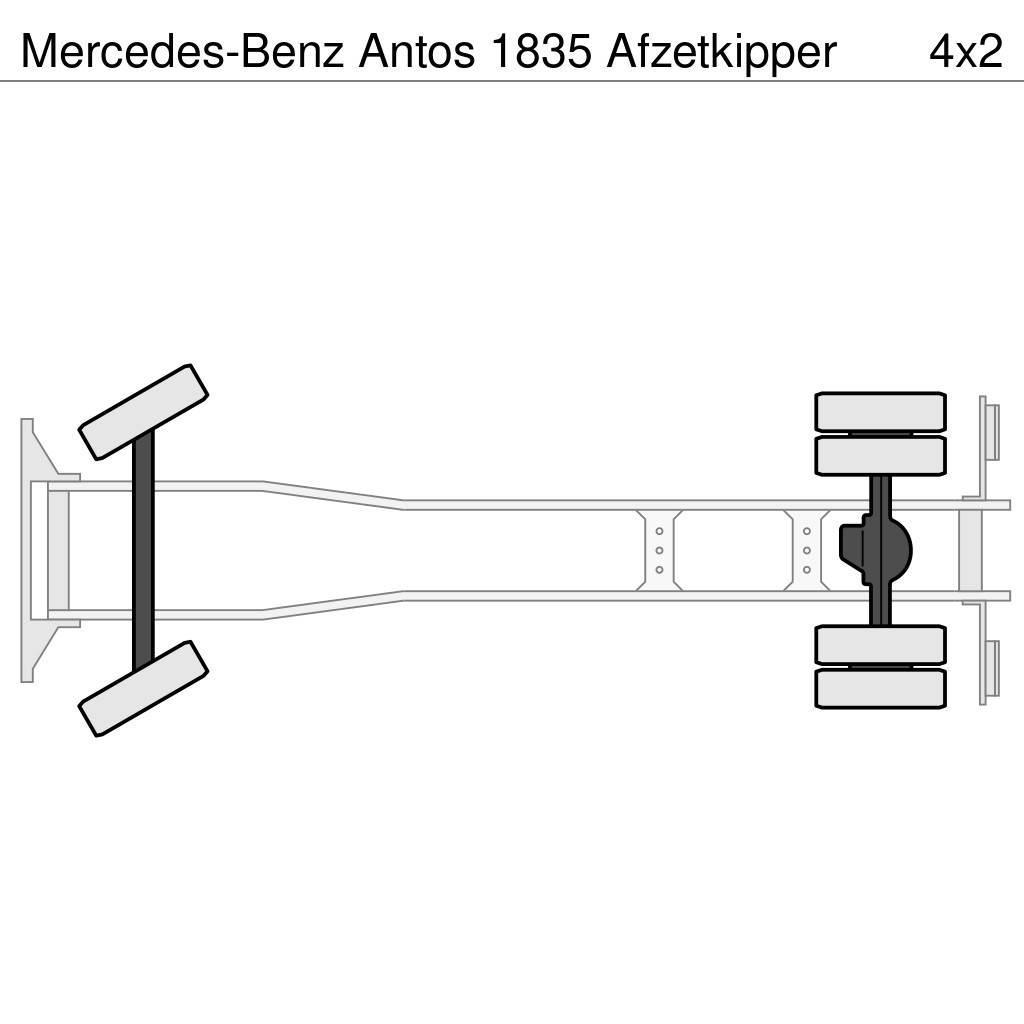 Mercedes-Benz Antos 1835 Afzetkipper Hidroliftli kamyonlar