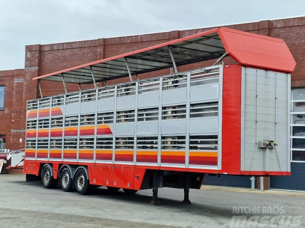 Van Hool Bekkers livestock 3 deck - Loadlift - Ventilation Hayvan nakil yari römorklari