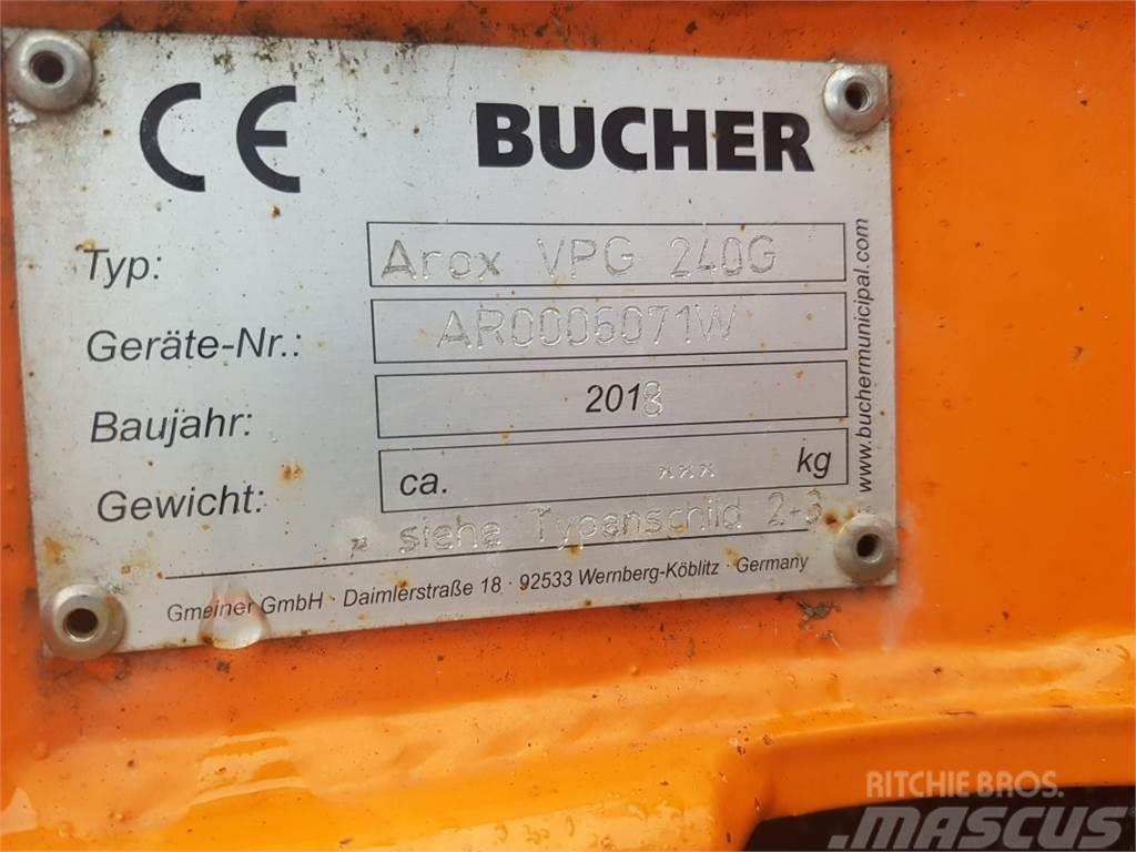 Bucher Schneepflug Gmeiner Arox VPG 240 G Diger parçalar