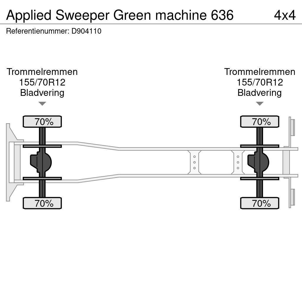 Applied sweeper Green machine 636 Vidanjörler