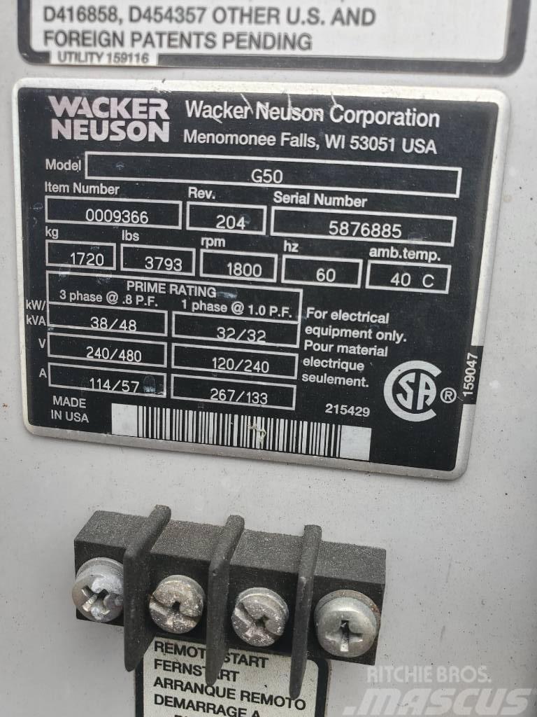 Wacker Neuson G 50 Dizel Jeneratörler